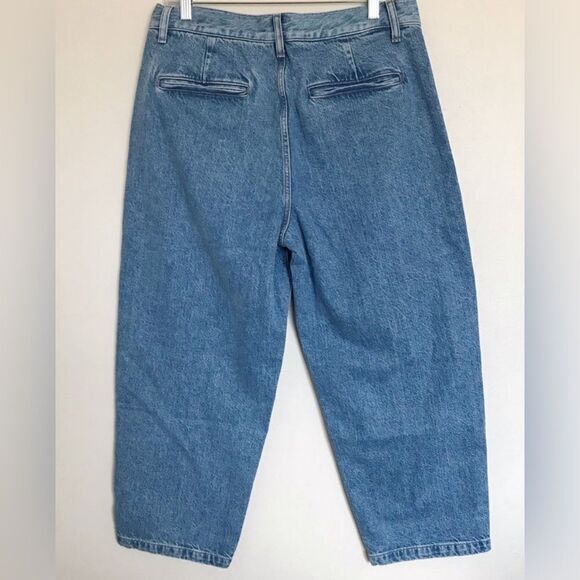 NWOT EDWIN Women’s Maiia Wide Leg Crop Trouser Jeans - Size XS (24/25) - Picture 7 of 13